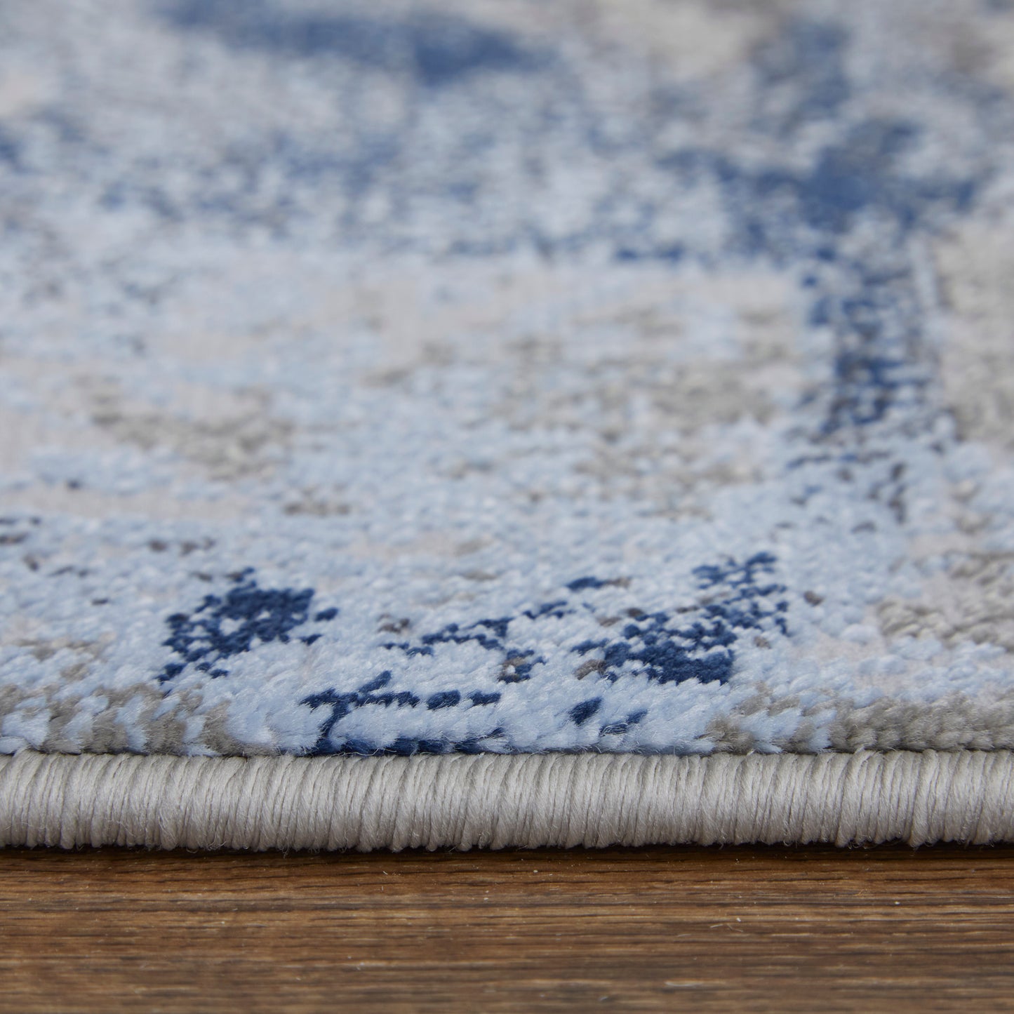 Gaspar Modern/Industrial/Country Blue/Gray/White Accent Rug  Feizy Rugs Small Parcel,Feizy Rugs,Gaspar,Blue/Gray/White,1'8" x 2'10",Accent Rug,Polypropylene/Polyester,Modern/Industrial/Country,Turkey