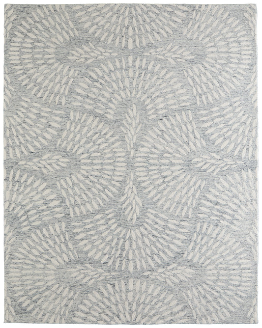 Wallace Modern/Bohemian & Eclectic Gray/Ivory Accent Rug  Feizy Rugs Small Parcel,Feizy Rugs,Wallace,Gray/Ivory,2' x 3',Accent Rug,Wool,Modern/Bohemian & Eclectic,India