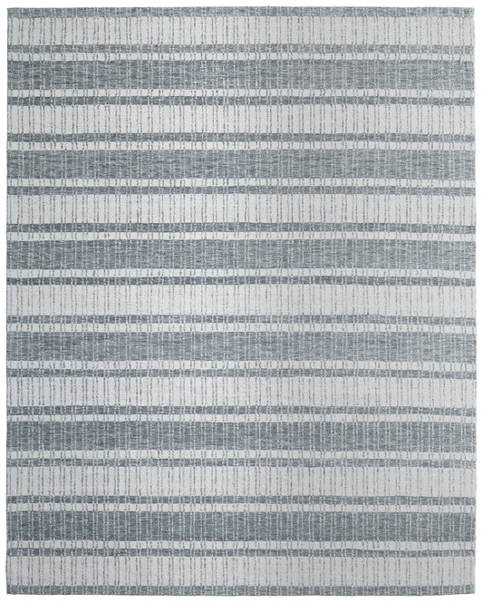 Aberdeen Modern/Casual Gray/White Accent Rug