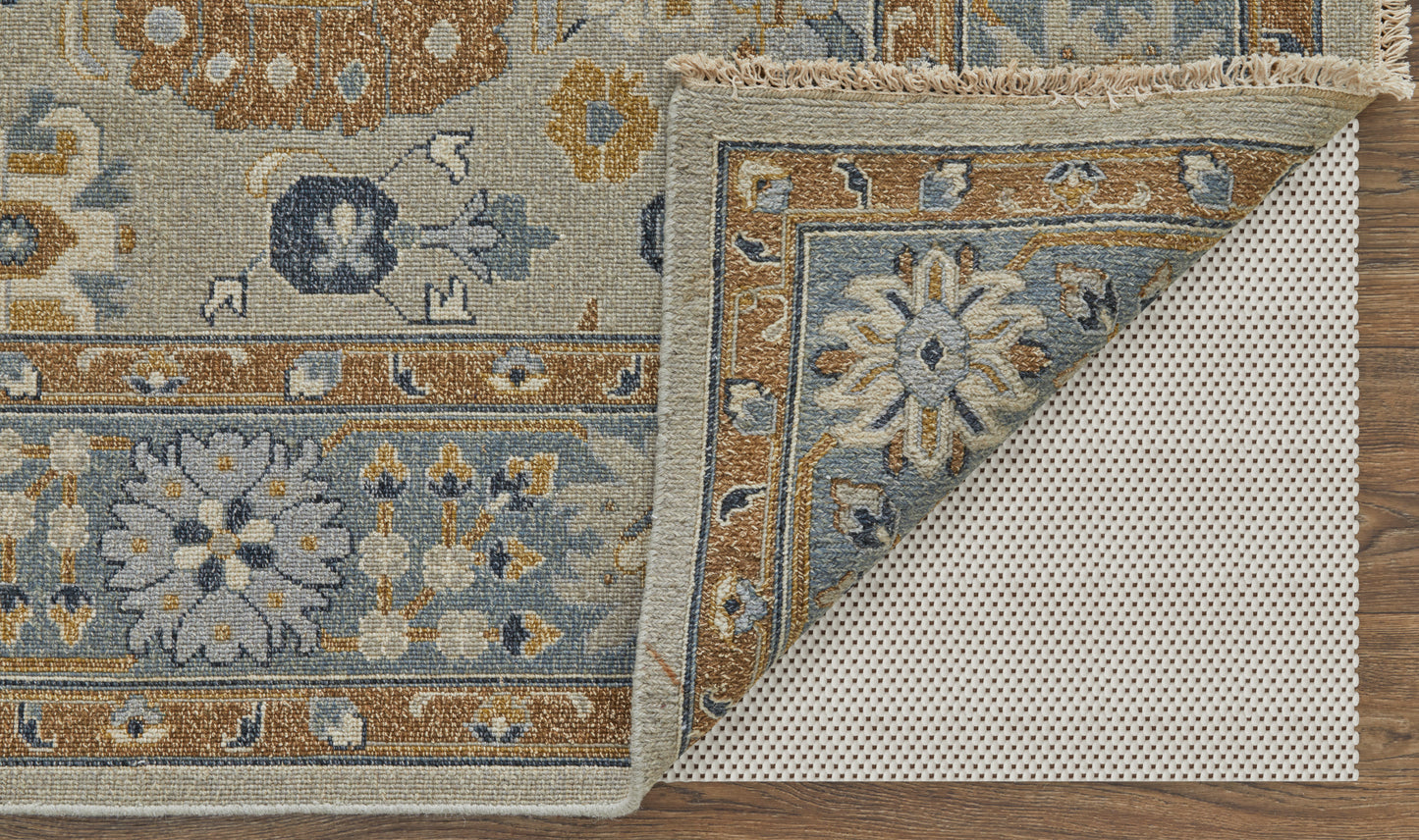 Corbitt Traditional/Classic Blue/Brown/Gray Accent Rug