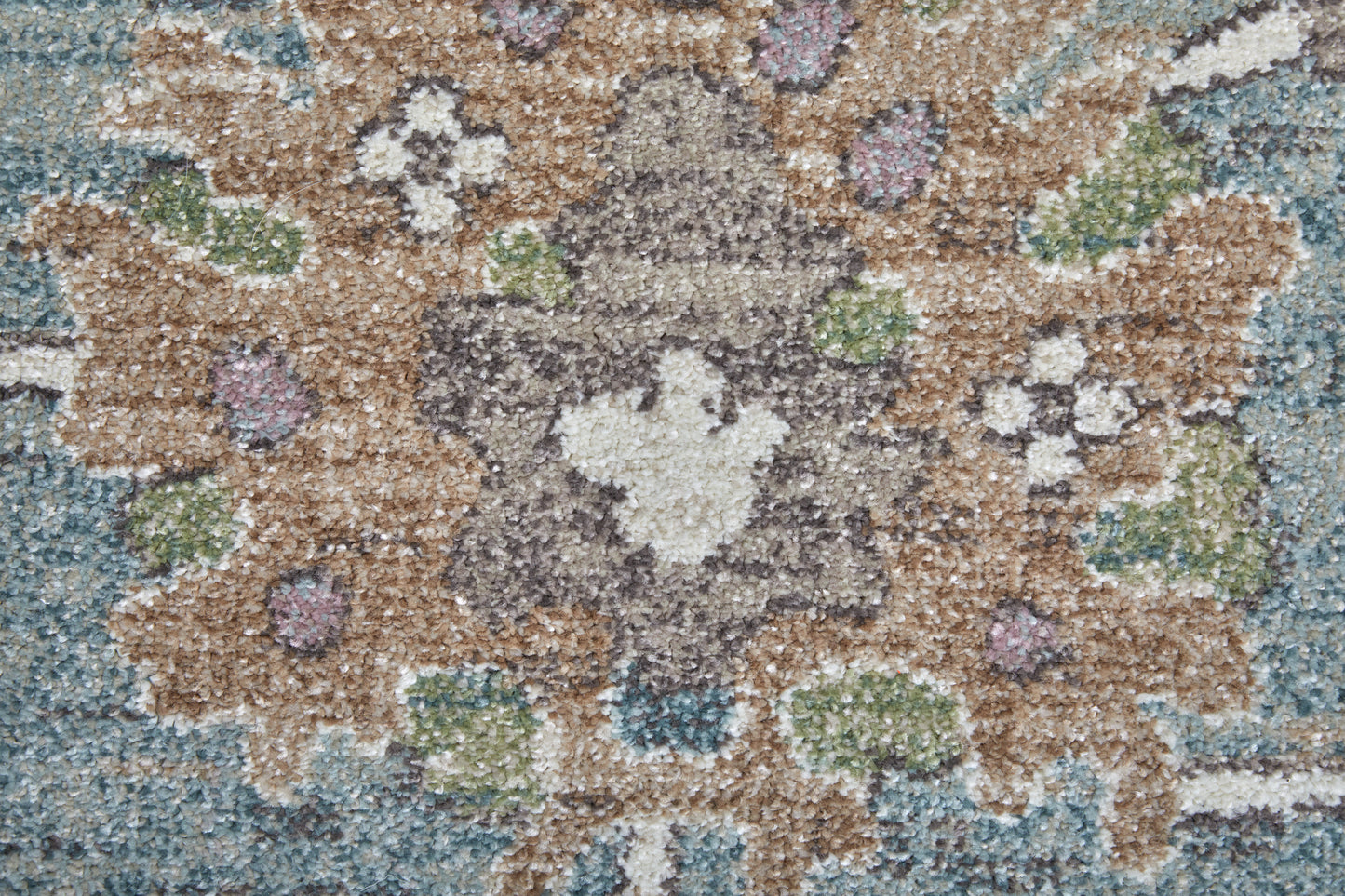 Dartmouth Transitional/Bohemian & Eclectic/Casual Blue/Ivory/Brown Accent Rug  Feizy Rugs Small Parcel,Feizy Rugs,Dartmouth,Blue/Ivory/Brown,1'8" x 2'10",Accent Rug,Polypropylene,Transitional/Bohemian & Eclectic/Casual,Turkey