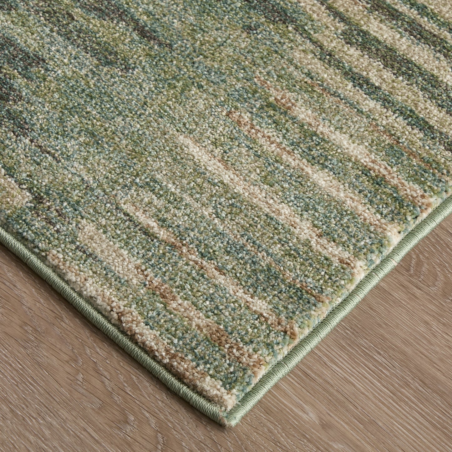 Eden Modern/Industrial Green/Ivory/Brown Accent Rug  Feizy Rugs Small Parcel,Feizy Rugs,Eden,Green/Ivory/Brown,1'8" x 2'10",Accent Rug,Polypropylene,Modern/Industrial,Turkey