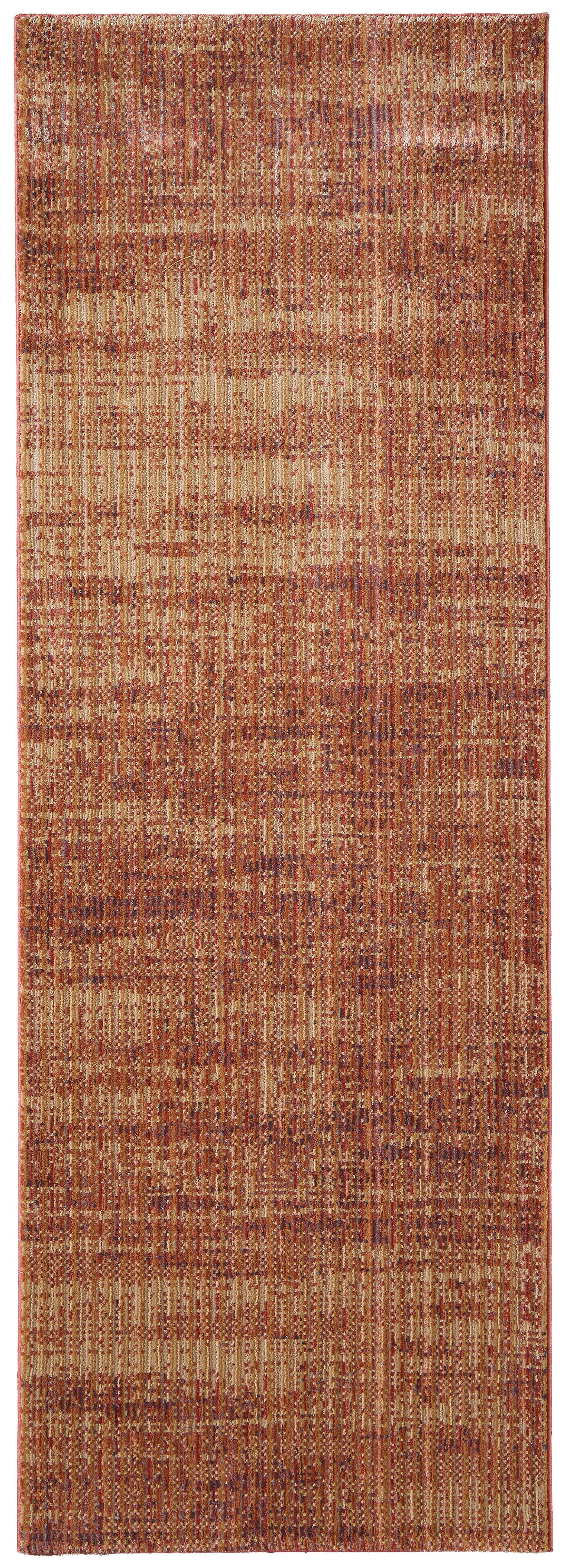 Deja Modern/Casual Brown/Red/Tan Runner  Feizy Rugs Small Parcel,Feizy Rugs,Deja,Brown/Red/Tan,2'6" x 7'3",Runner,Polypropylene/Polyester,Modern/Casual,Turkey