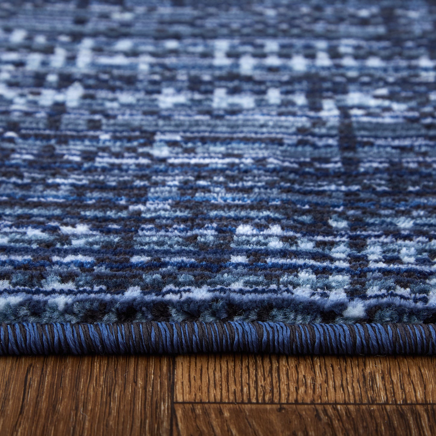 Deja Modern/Casual Blue/Black Accent Rug  Feizy Rugs Small Parcel,Feizy Rugs,Deja,Blue/Black,2' x 3',Accent Rug,Polypropylene/Polyester,Modern/Casual,Turkey