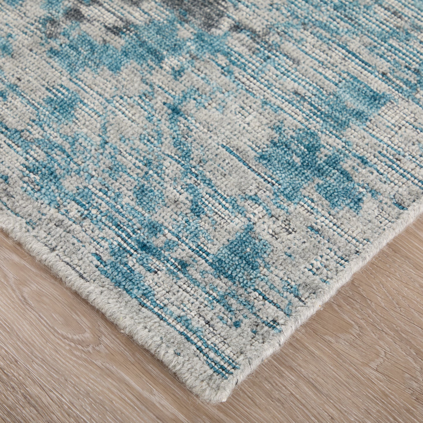 Loralai Transitional/Bohemian & Eclectic/Vintage Blue/Gray Area Rug  Feizy Rugs Small Parcel,Feizy Rugs,Loralai,Blue/Gray,8' x 10',Area Rug,Viscose/Wool,Transitional/Bohemian & Eclectic/Vintage,India