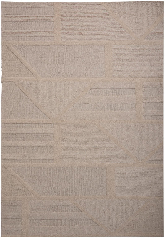 Lofton A07201 Ivory Hand Tufted Rug - Rizzy