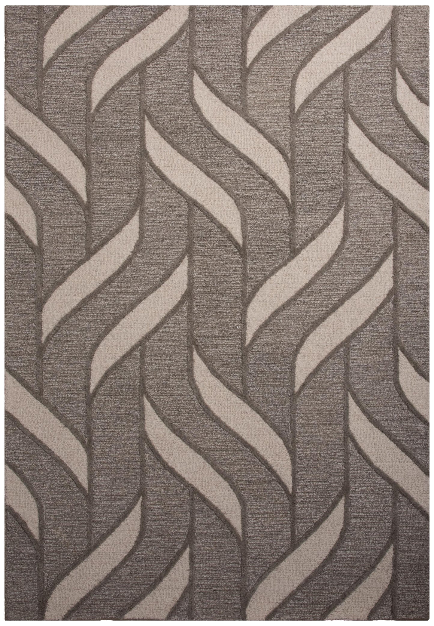 Lofton A07204 Gray Hand Tufted Rug - Rizzy