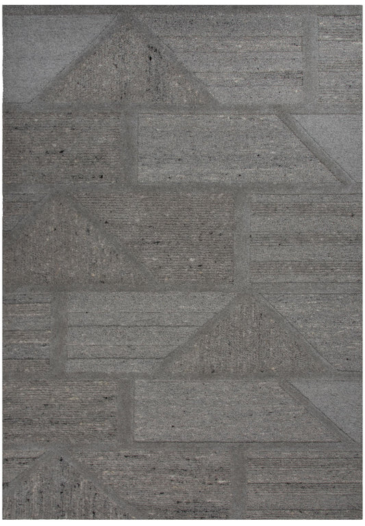 Lofton A07212 Gray Hand Tufted Rug - Rizzy