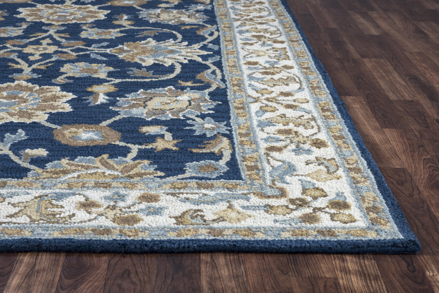 Ashlyn AL2823 Blue Hand Tufted Rug - Rizzy