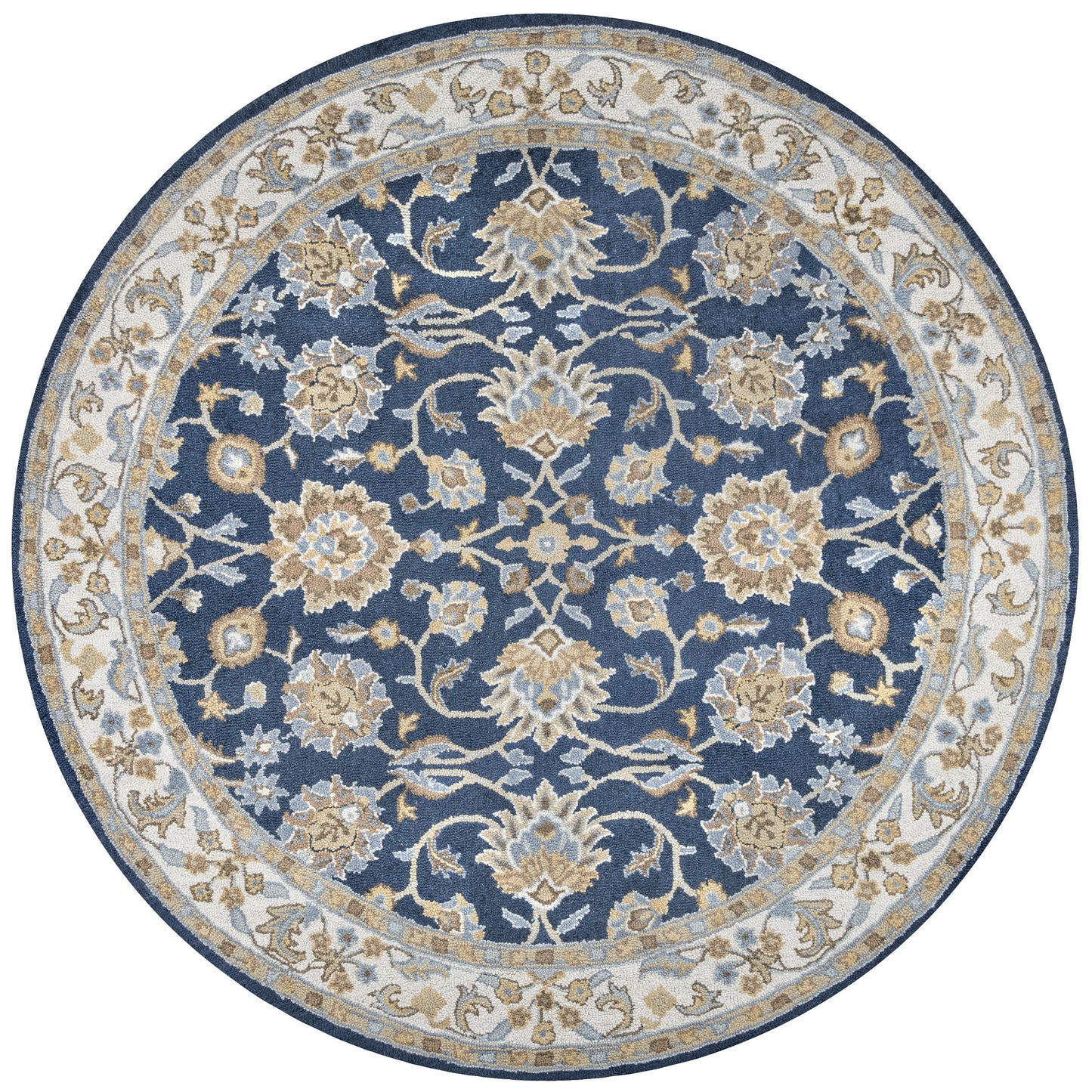 Ashlyn AL2823 Blue Hand Tufted Rug - Rizzy