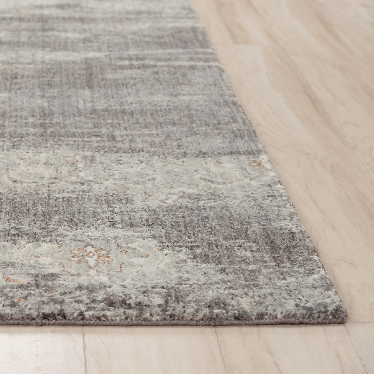 Ankara ANK730 Gray Hybrid Rug - Rizzy