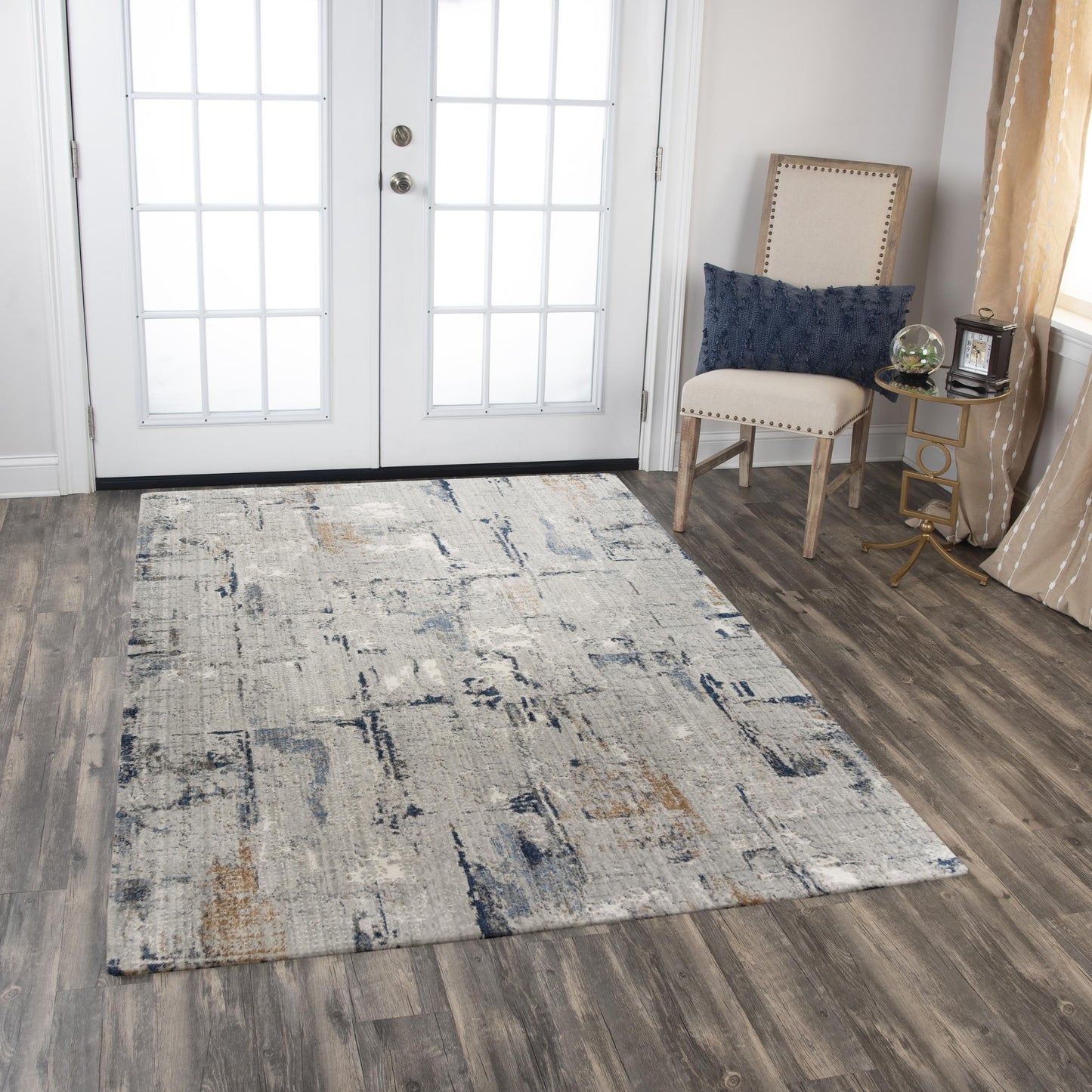 Ankara ANK731 Gray/Multi Hybrid Rug - Rizzy