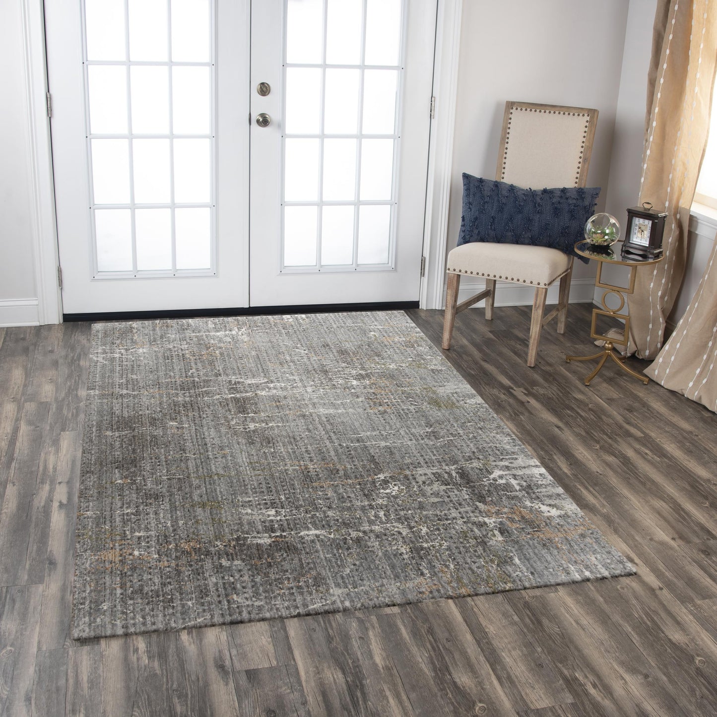 Ankara ANK732 Gray Hybrid Rug - Rizzy