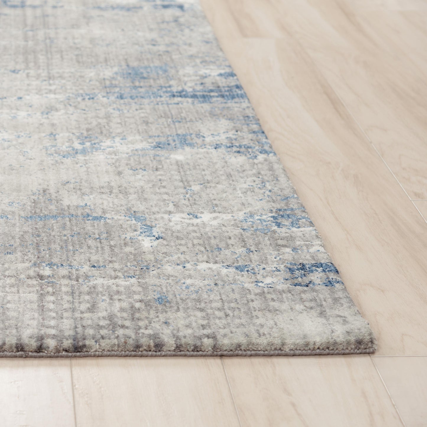 Ankara ANK735 Gray/Blue Hybrid Rug - Rizzy