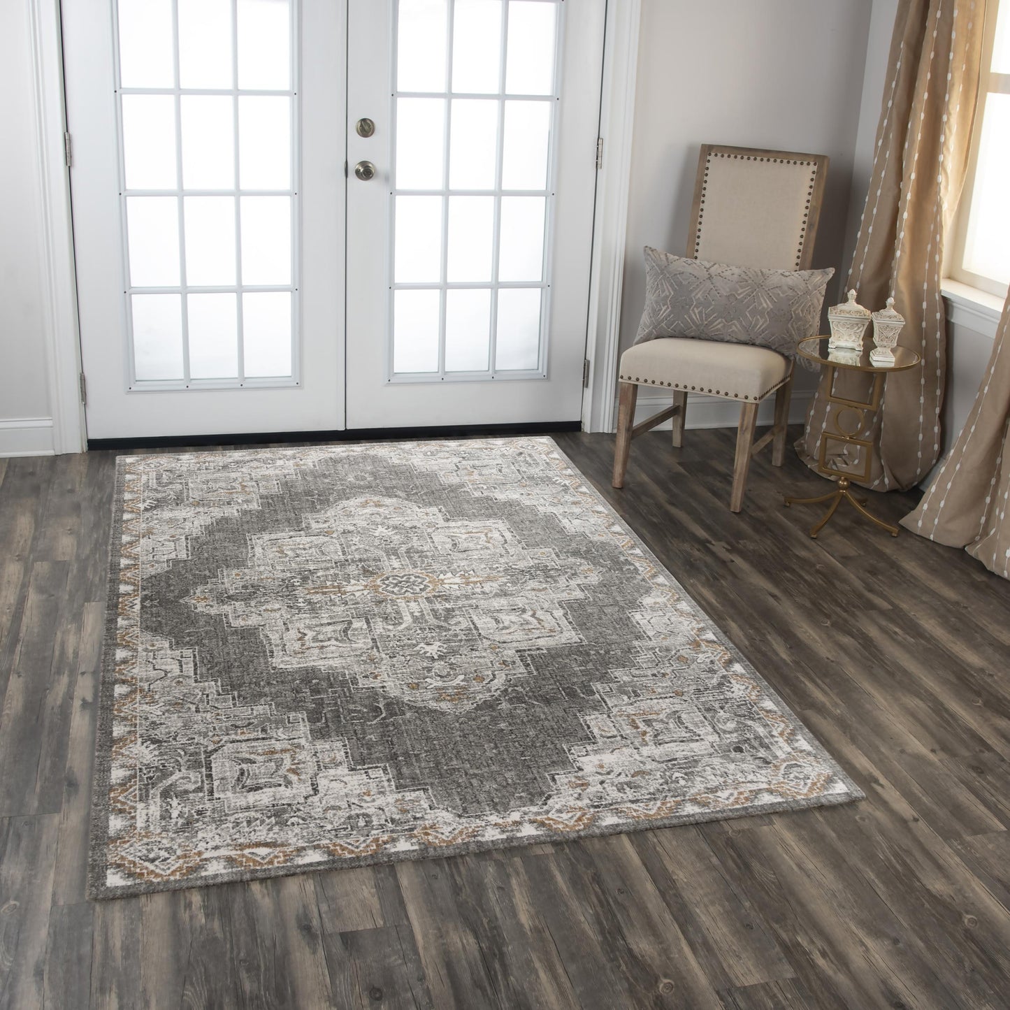 Anatolia ANT743 Lt.Gray Hybrid Rug - Rizzy