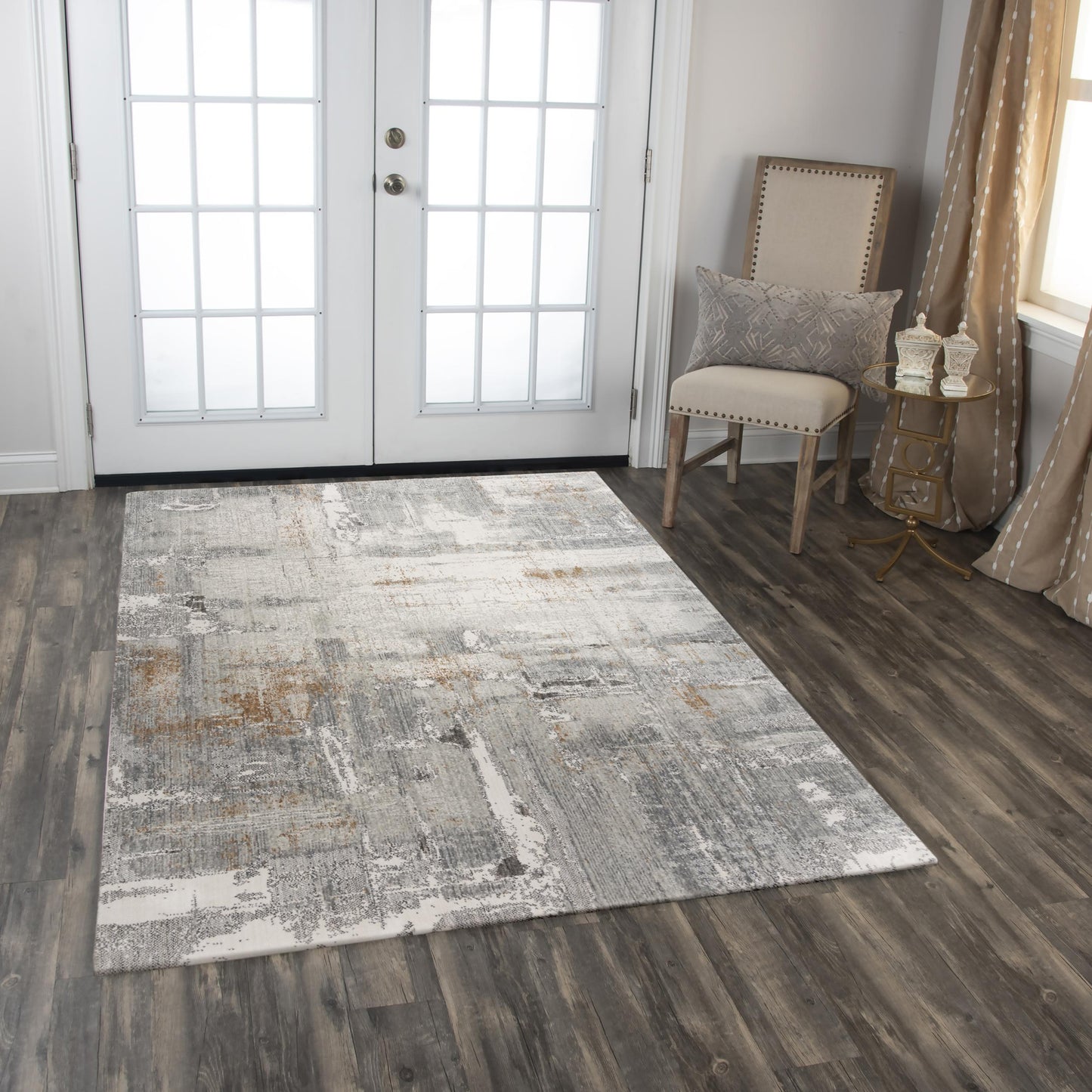 Anatolia ANT745 Gray Hybrid Rug - Rizzy