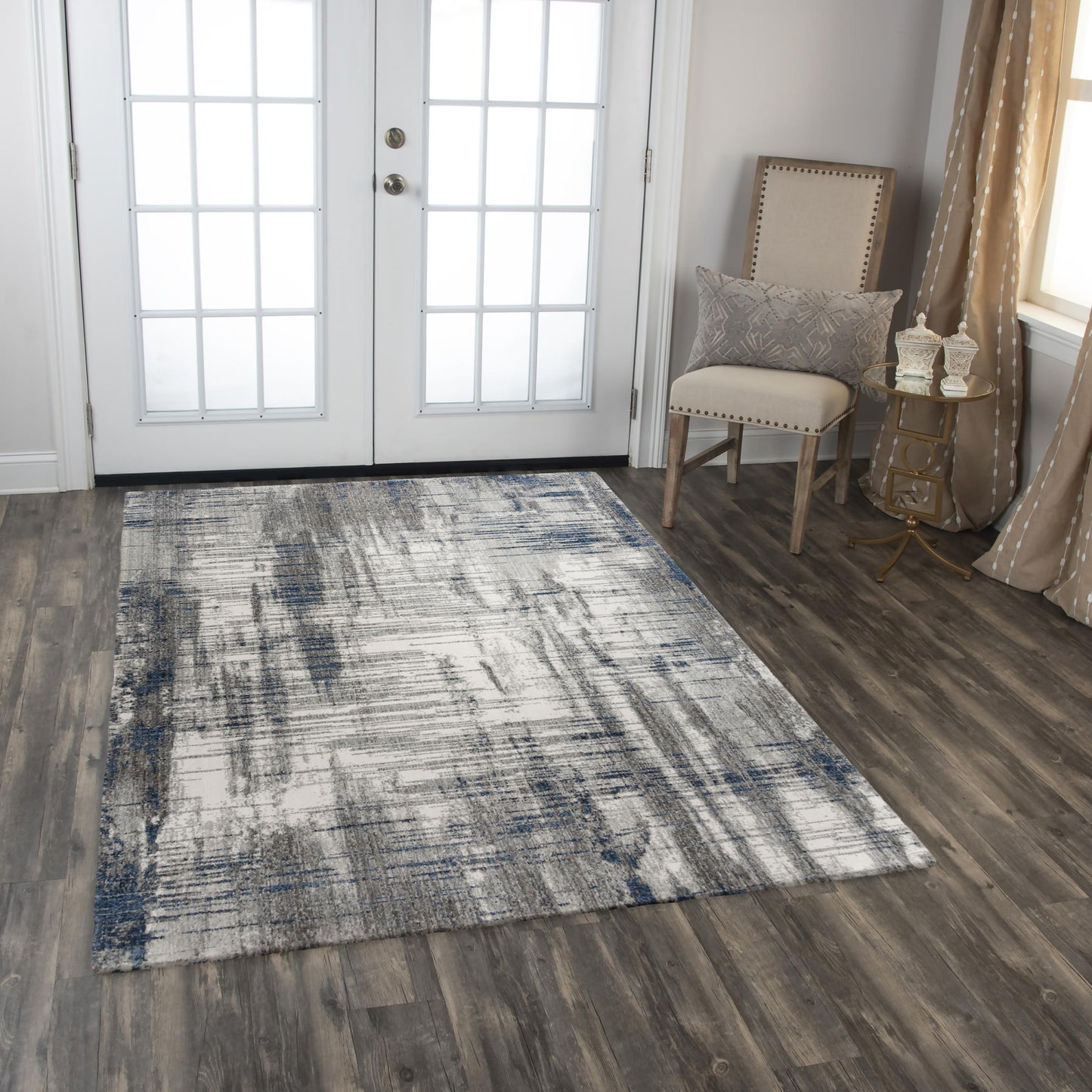 Anatolia ANT746 Gray Hybrid Rug - Rizzy