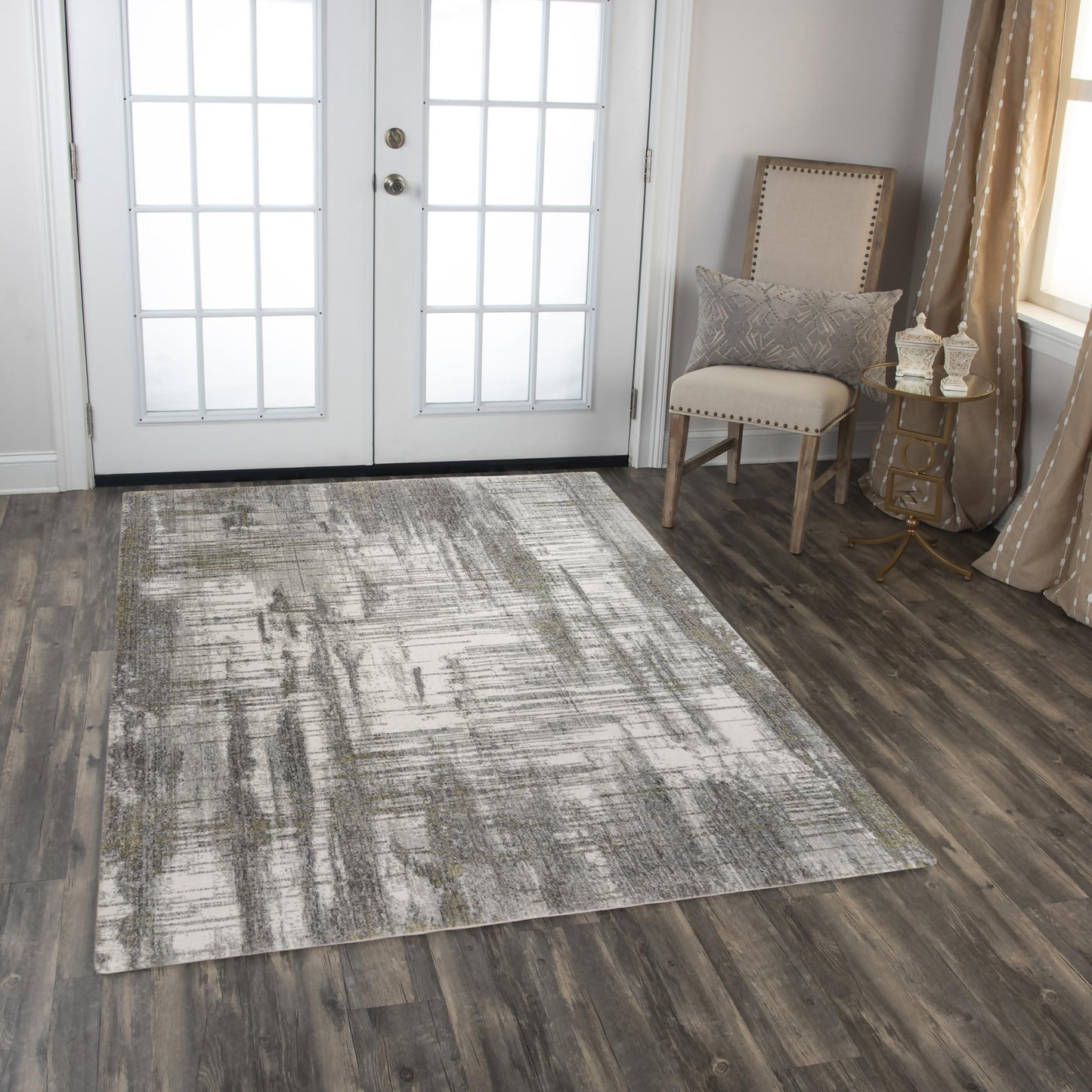 Anatolia ANT748 Gray Hybrid Rug - Rizzy