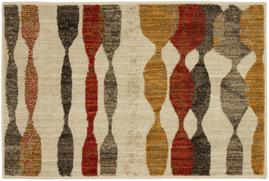 Karastan Rugs Acoustic Ginger Area Rug