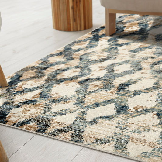 Adagio 8580 Multi Blue Rug - Orian