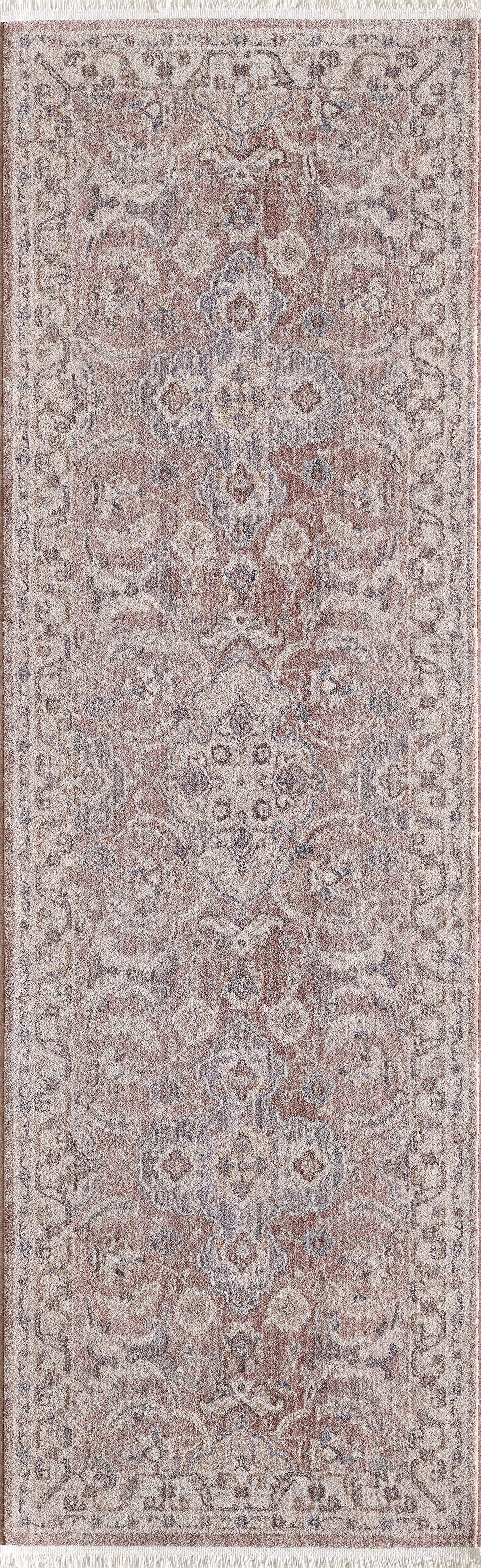 Adele 8808 Blush Serafina Machine Woven Performance Area Rug - Kas