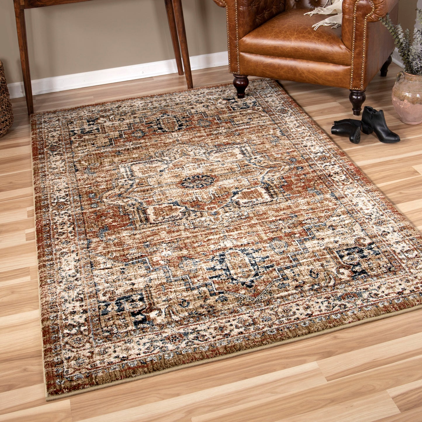 Aria 8203 Rust Rug - Orian