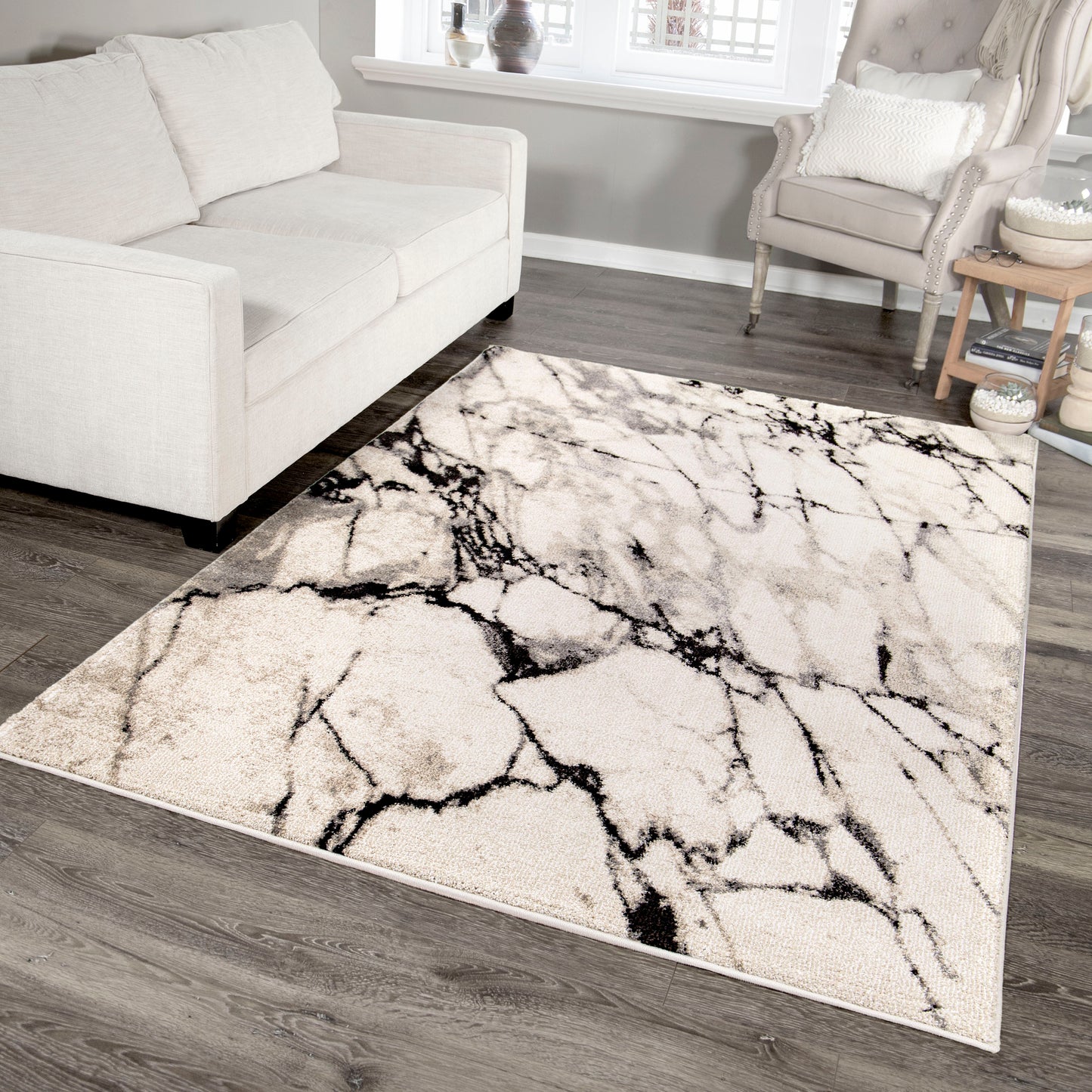 Adagio 8258 Linen Rug - Orian