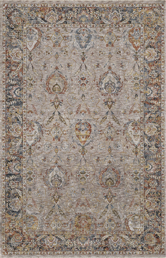 Avani 8404 Taupe Courtney Machine Woven Performance Area Rug - Kas