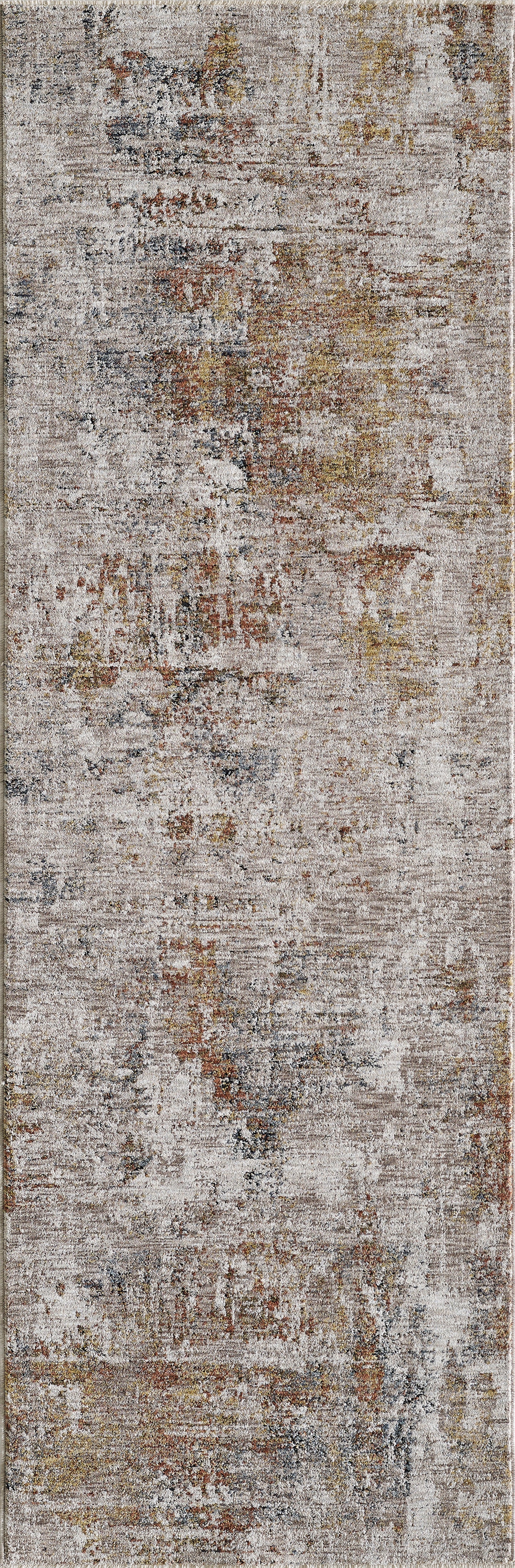 Avani 8408 Ivory/Spice Lisbon Machine Woven Performance Area Rug - Kas