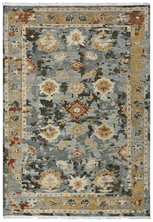 Belmont BMT957 Dk. Gray Hand Knotted Rug - Rizzy