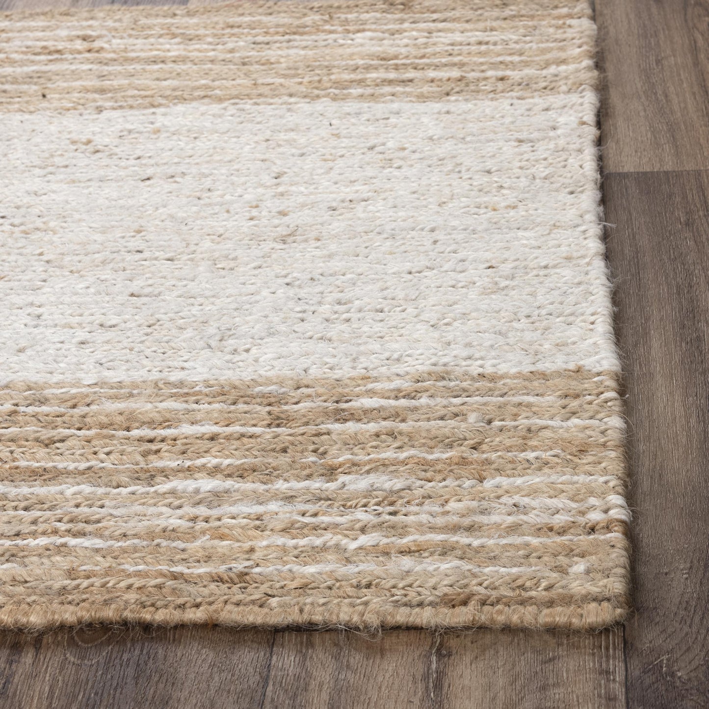 Bengal BNL942 Beige/Natural Hand Woven Rug - Rizzy