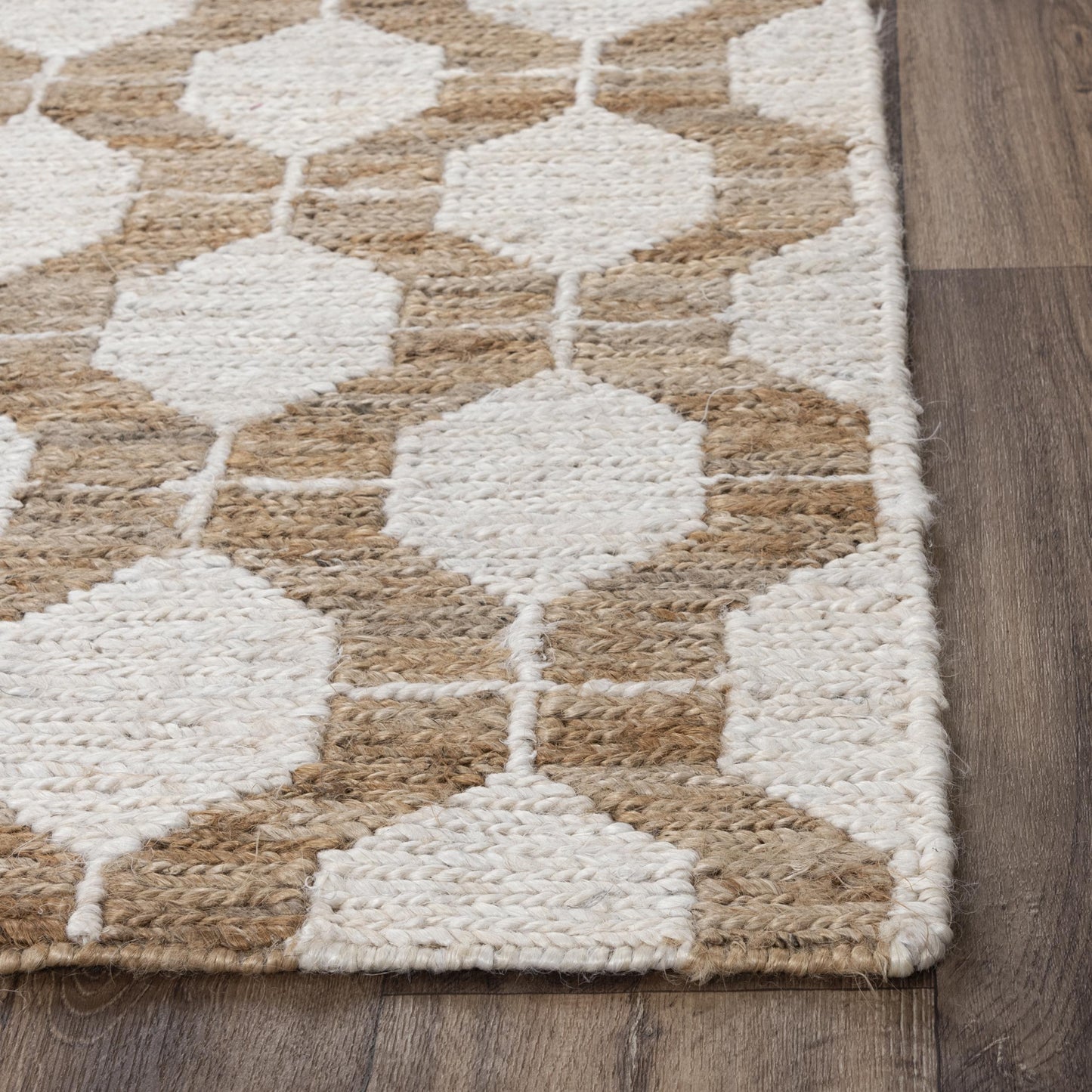 Bengal BNL943 Natural Hand Woven Rug - Rizzy