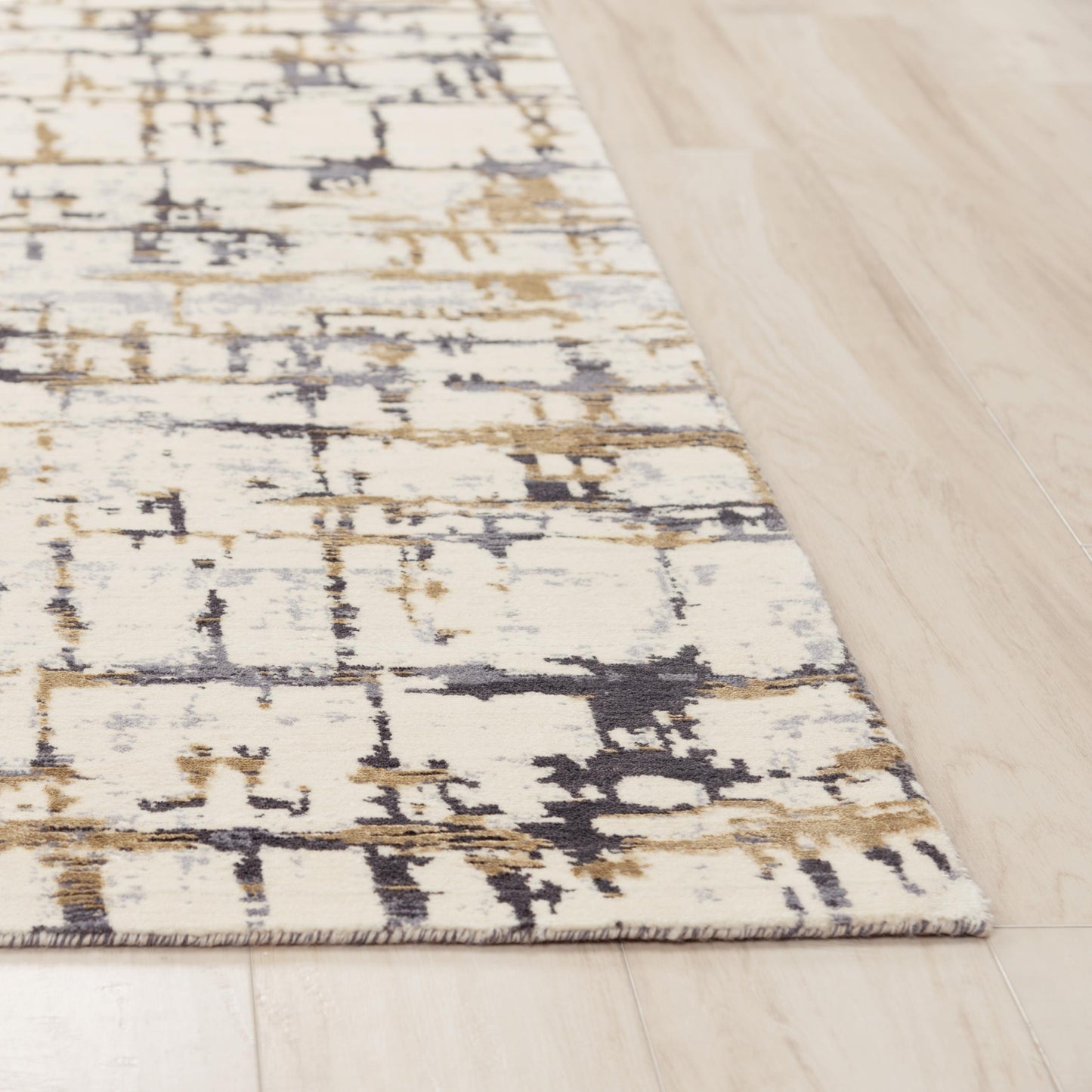 Bolero BOL723 Beige/Gray Hybrid Rug - Rizzy