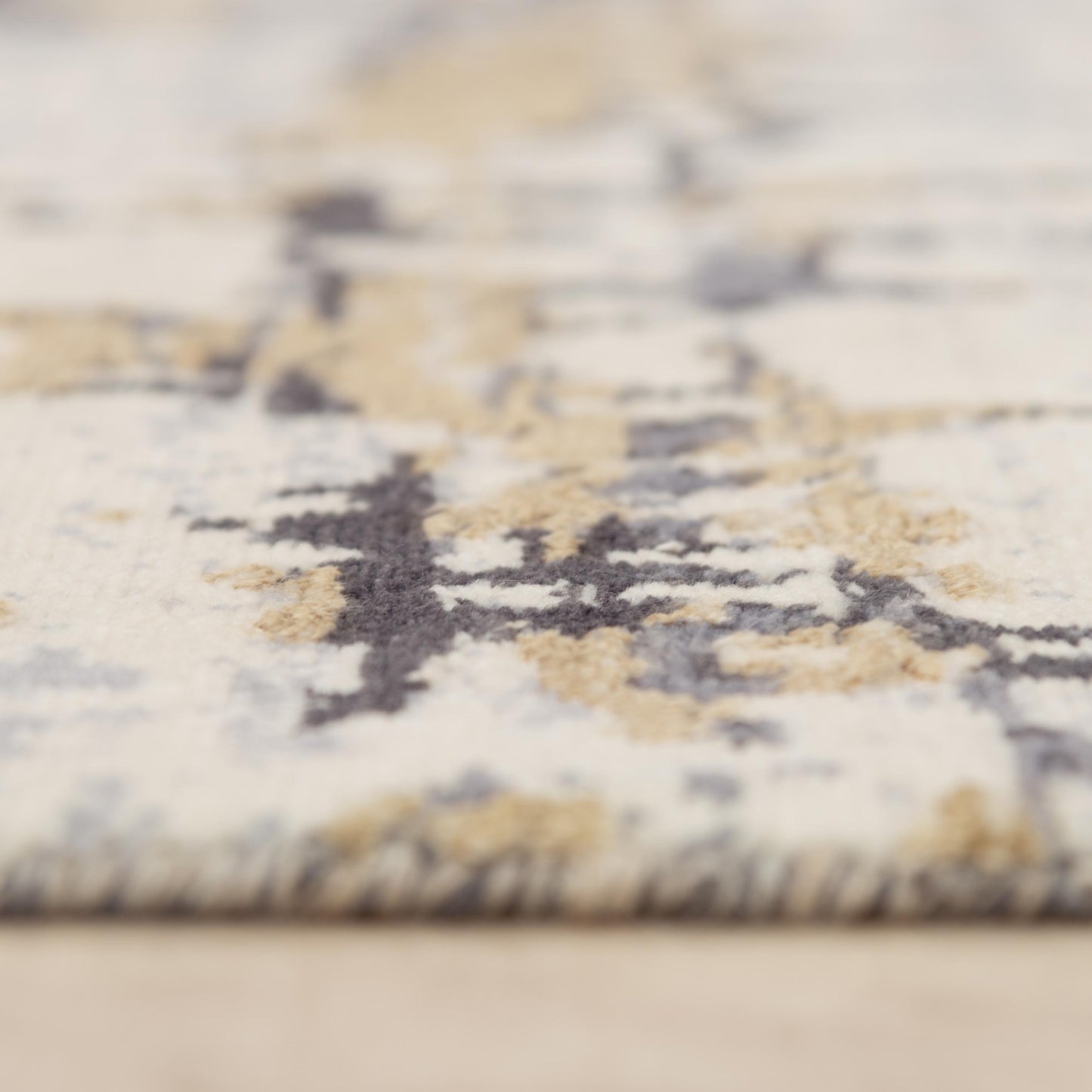 Bolero BOL723 Beige/Gray Hybrid Rug - Rizzy