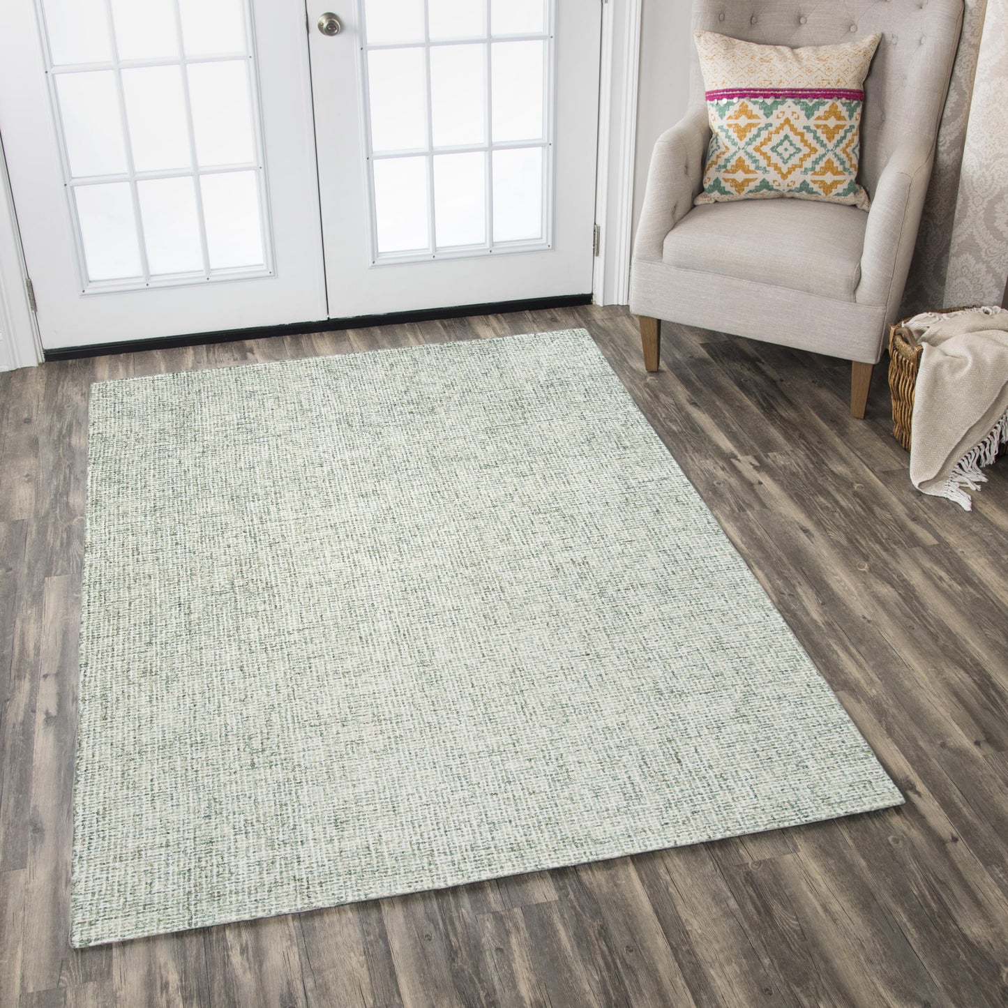 Brindleton BR350A Green Hand Tufted Rug - Rizzy