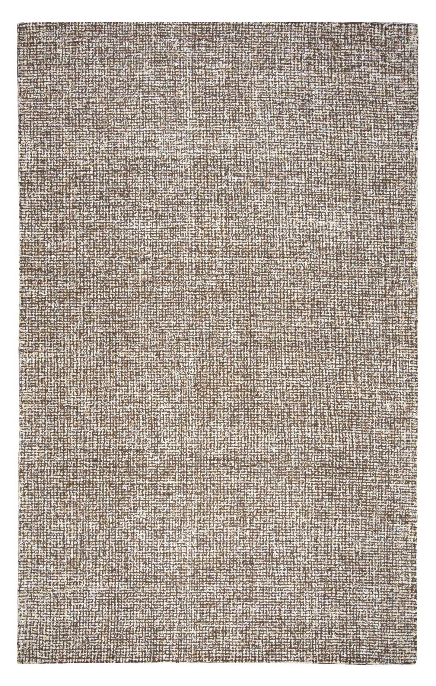 Brindleton BR360A Brown/Ivory Hand Tufted Rug - Rizzy