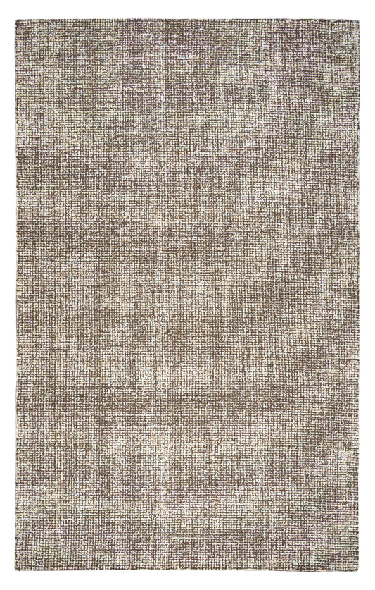 Brindleton BR360A Brown/Ivory Hand Tufted Rug - Rizzy