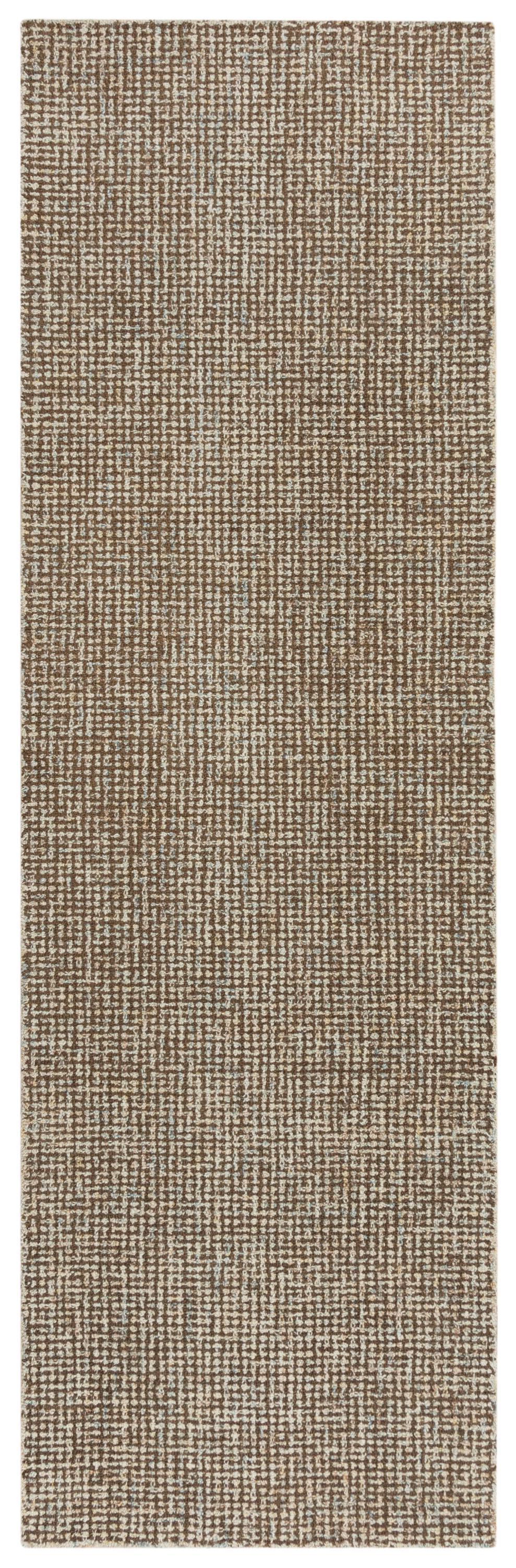 Brindleton BR360A Brown/Ivory Hand Tufted Rug - Rizzy