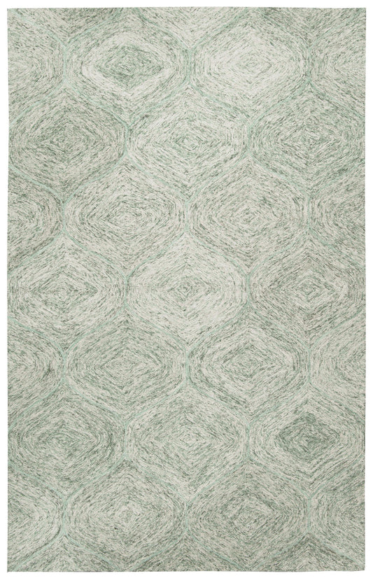 Brindleton BR364A Green Hand Tufted Rug - Rizzy