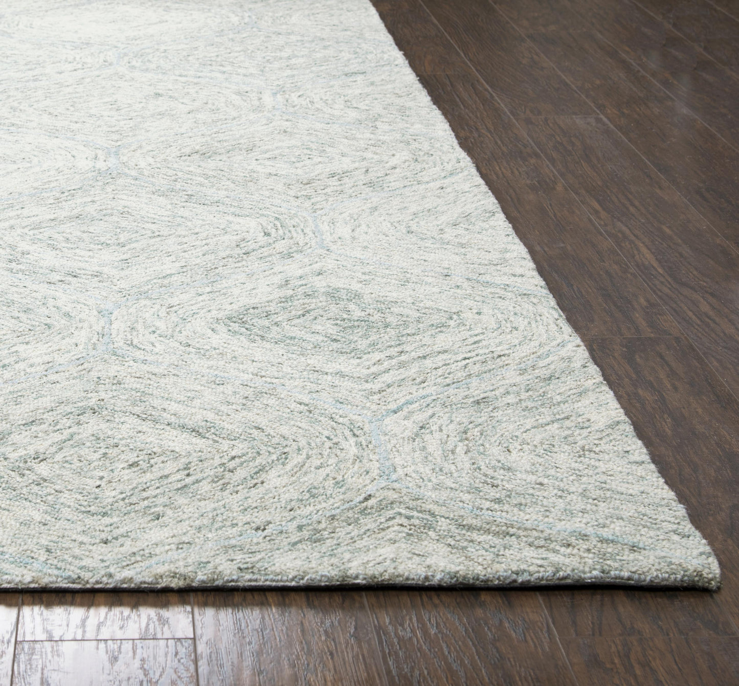 Brindleton BR364A Green Hand Tufted Rug - Rizzy