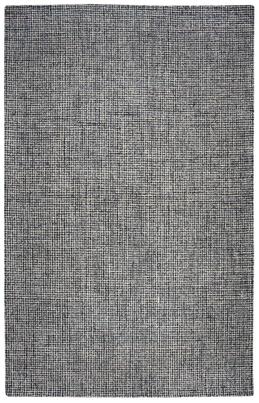 Brindleton BR791A Black/Ivory Hand Tufted Rug - Rizzy