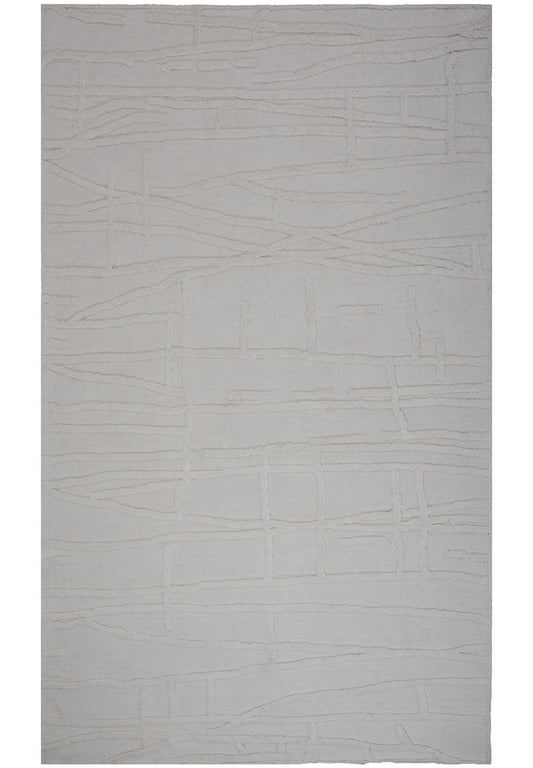 Bixby BX01IV Ivory Hand Tufted Rug - Rizzy