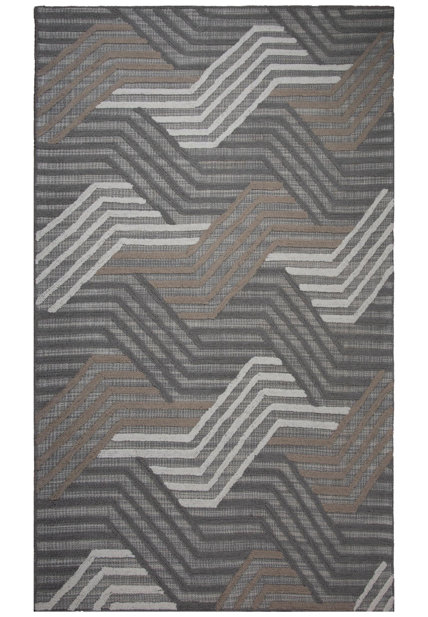 Bixby BX03GR Gray Hand Tufted Rug - Rizzy