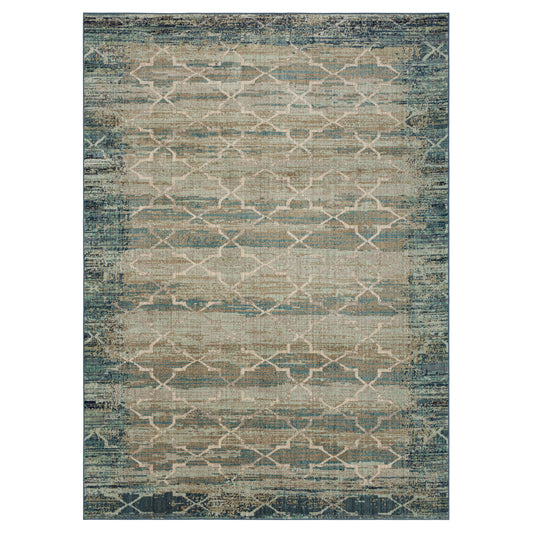 Karastan Rugs Beachcomber Aqua Area Rug