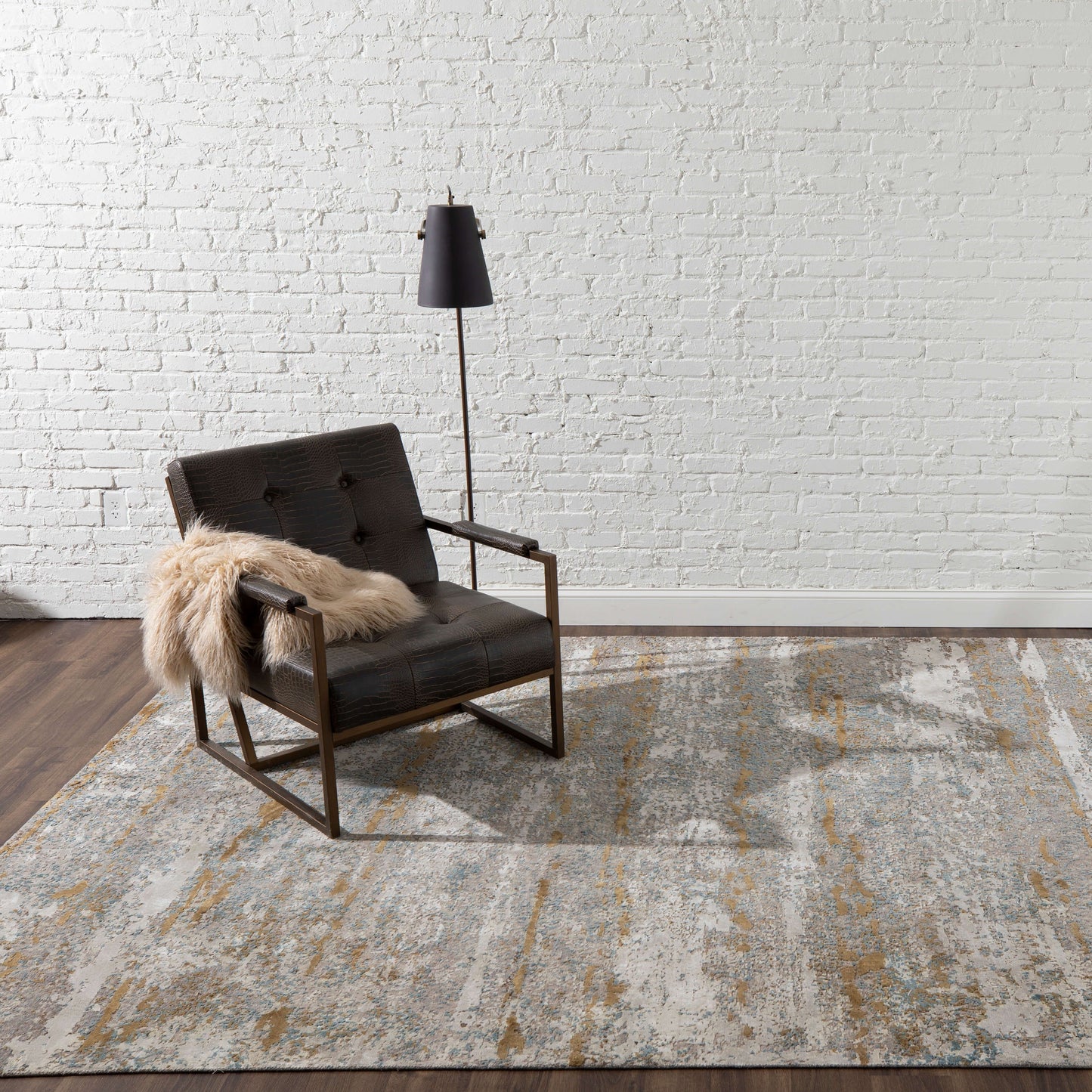 Karastan Rugs Provocateur Grey Area Rug