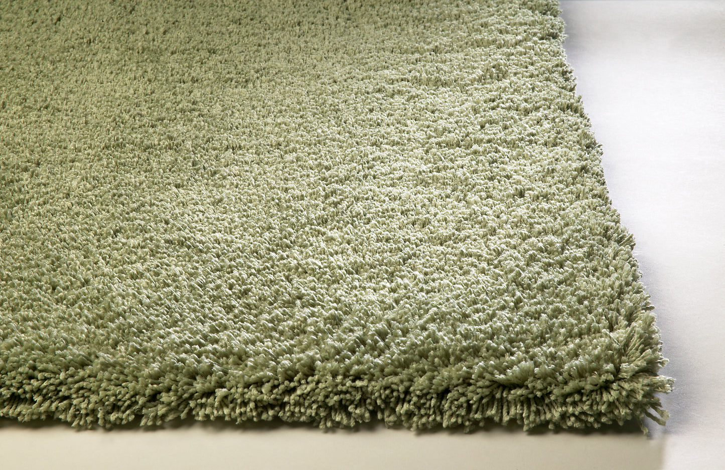 Bliss 1568 Sage Shag Machine Made Area Rug - Kas