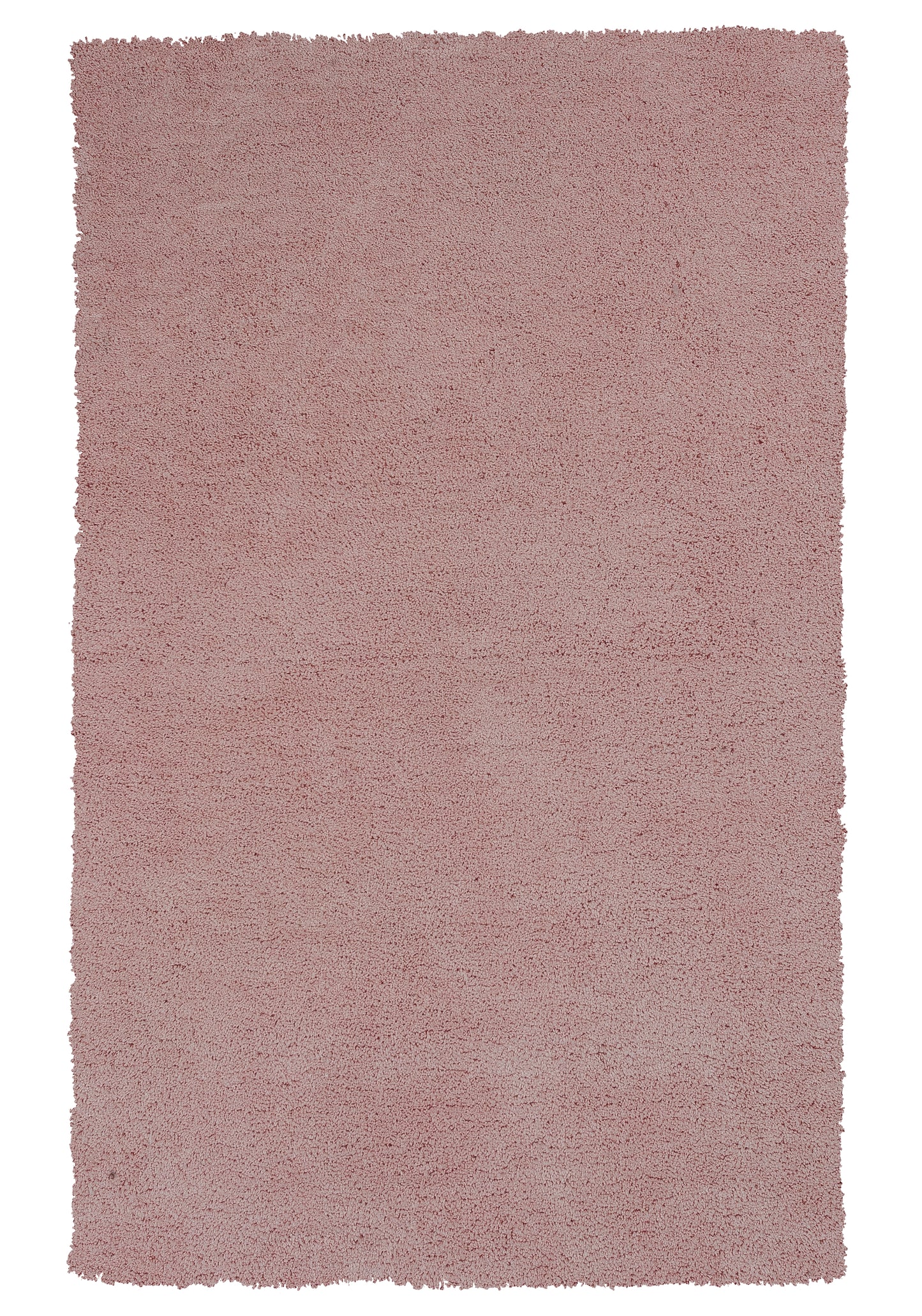 Bliss 1575 Rose Pink Shag Machine Made Area Rug - Kas