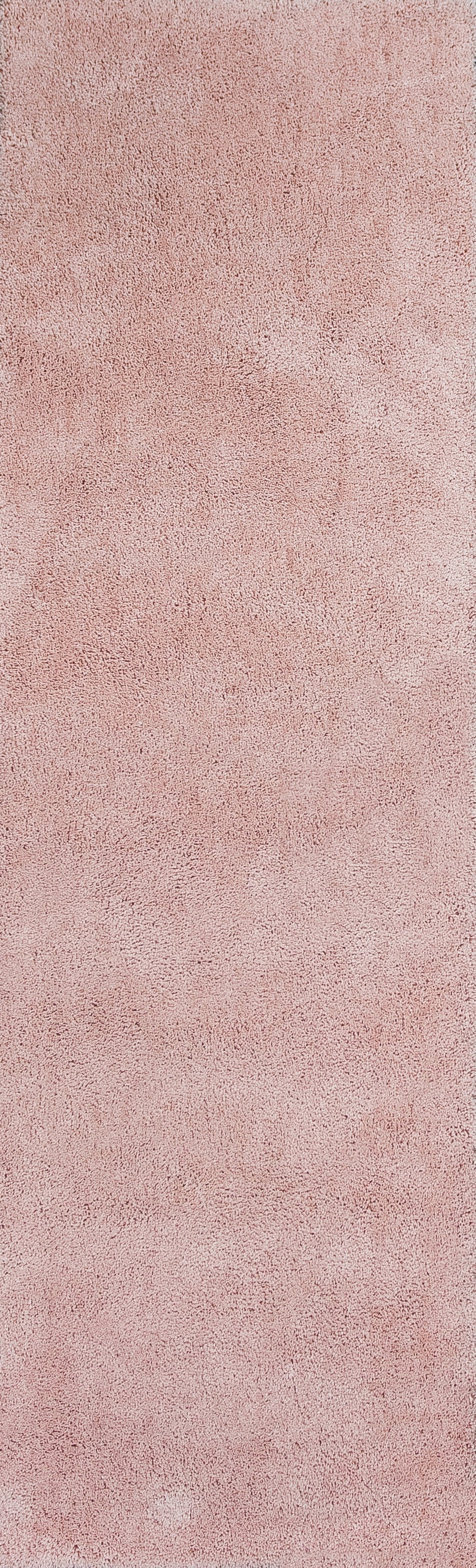 Bliss 1575 Rose Pink Shag Machine Made Area Rug - Kas