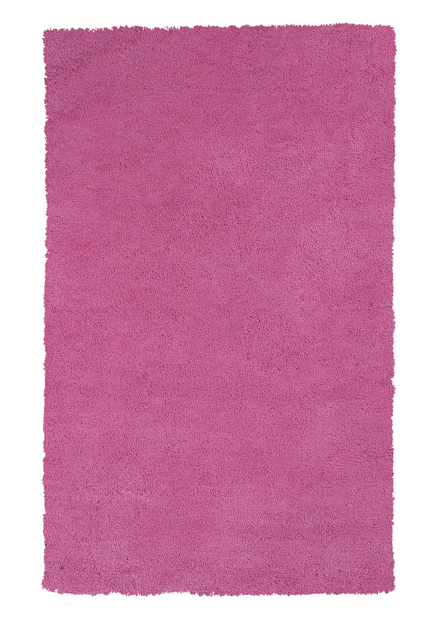 Bliss 1576 Hot Pink Shag Machine Made Area Rug - Kas