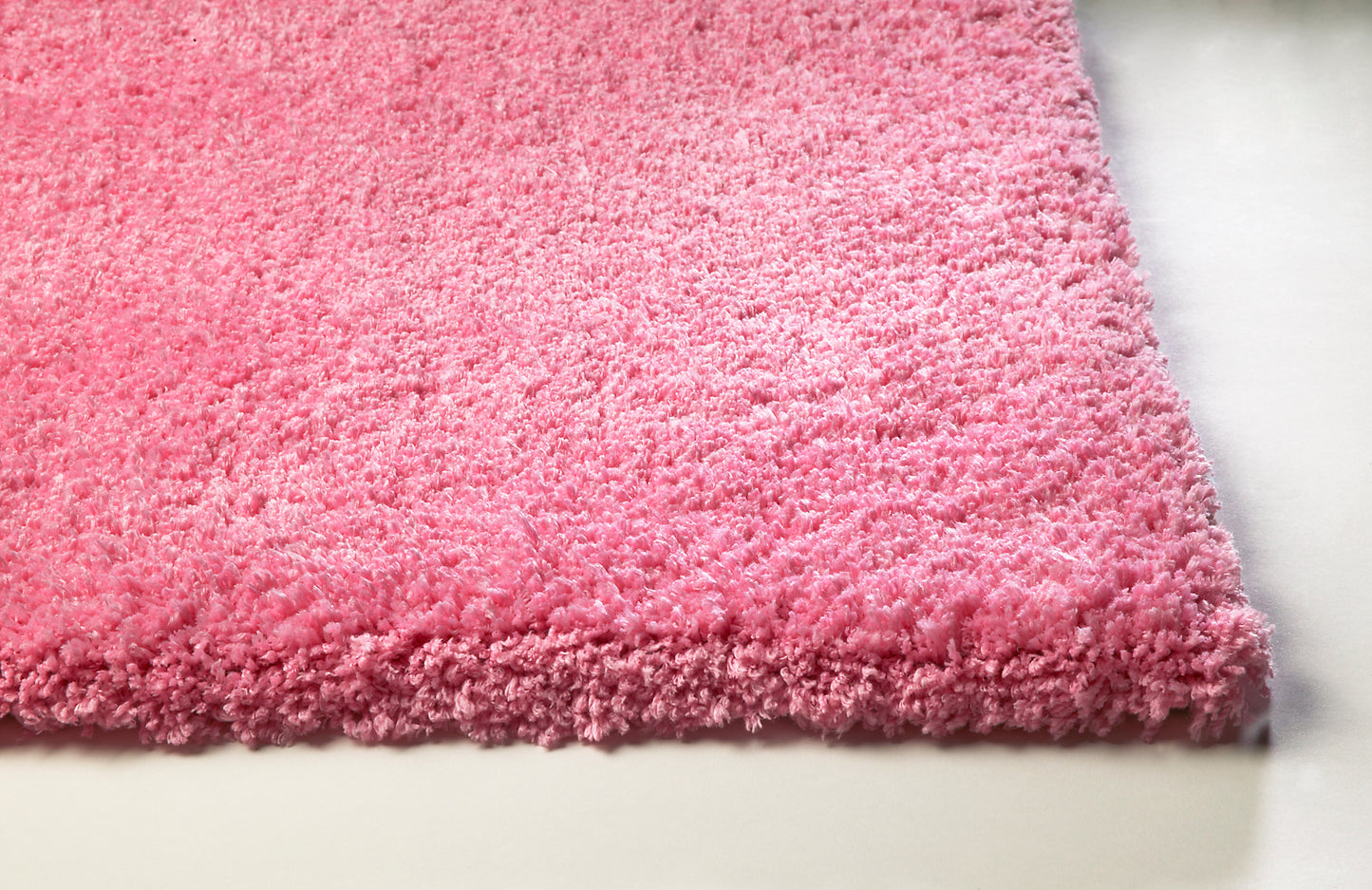 Bliss 1576 Hot Pink Shag Machine Made Area Rug - Kas